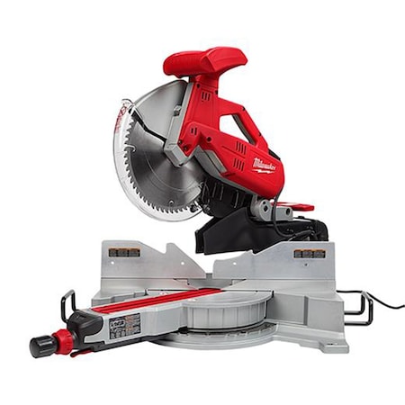 Milwaukee Tool 12 Sliding Dual Bevel Comp Miter Saw 6955-20